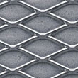 Squareline Ceiling Medium Chrome Metal Grey Insert