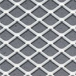 Squareline Ceiling Standard White Metal Grey Insert