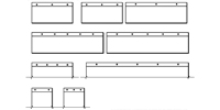 Baffles&nbsp;&ndash; Grommets in Flap Layout