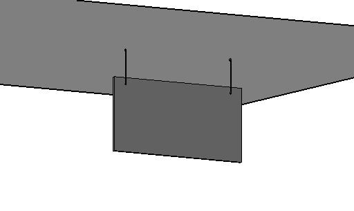 Sound Silencer Charcoal Hanging Baffle