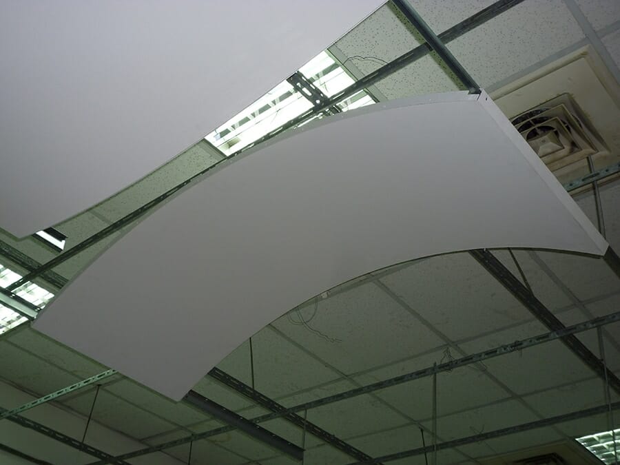 Acoustic Ceiling Panels Bunnings Metal suspended ceiling / panel