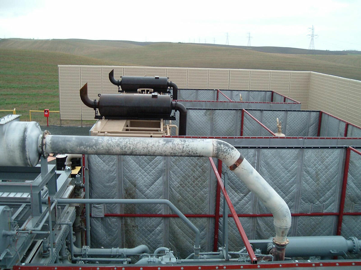 Exterior Sound Absorbing Blanket Outdoor Soundproofing Panel ASI