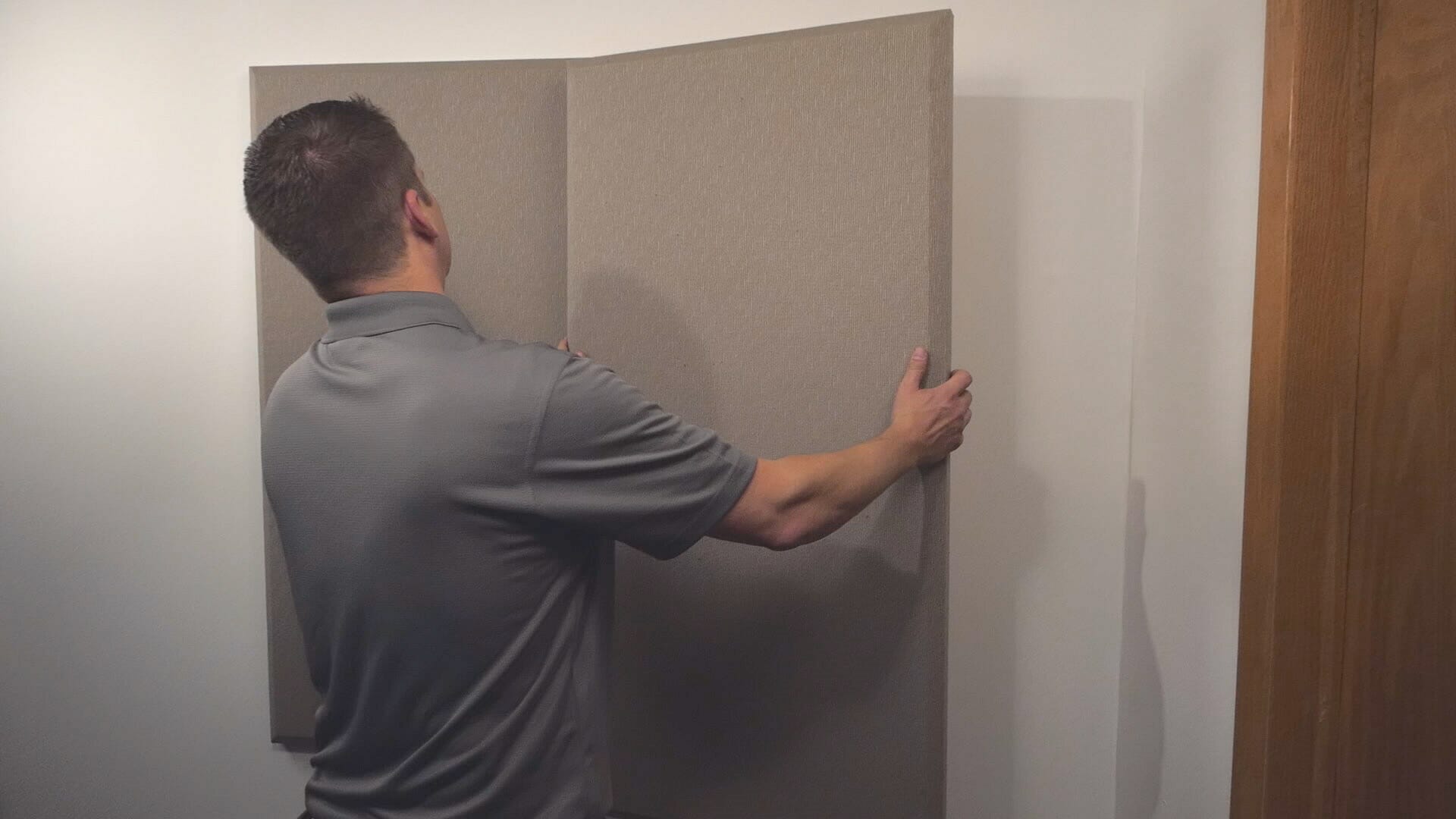 Installing Fabric-Wrapped Acoustic Panels
