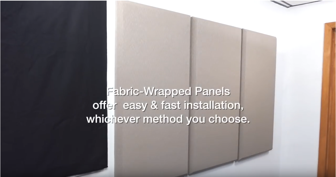 Installing FabricWrapped Acoustic Panels Acoustical Surfaces
