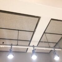 Decorative Fabric Wrapped Acoustical Ceiling Clouds