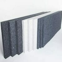 2.5 X 24 X 72 - Acoustic Foam White Egg Crate Panel Studio Soundproo