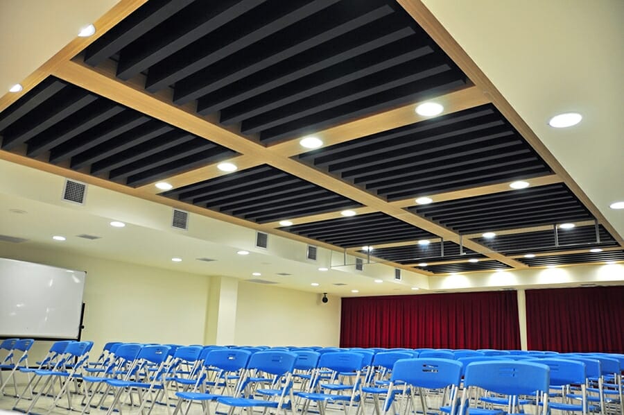Perforated Metal Acoustic Ceiling Panels | Silk Metal | ASI