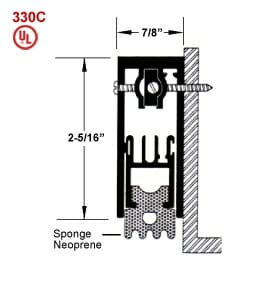 Automatic Door Seal Heavy Duty 330C by Acoustical Surfaces