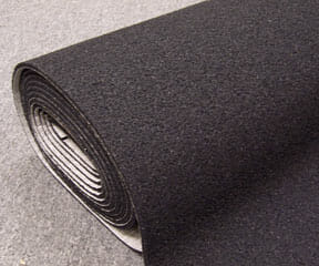 Rubber Underlayment for Impact Sound Control