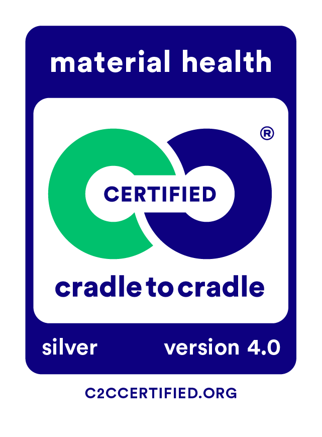 (rgb) C2C Certified Material Health Silver v4.0