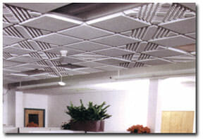 Soundproof outlet ceiling tile